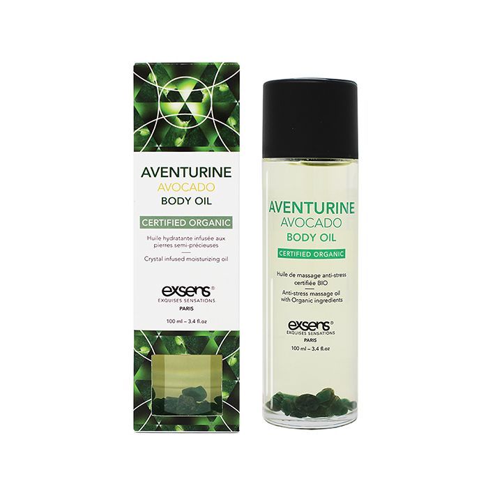Crystal Body Oil- Aventurine Avocado